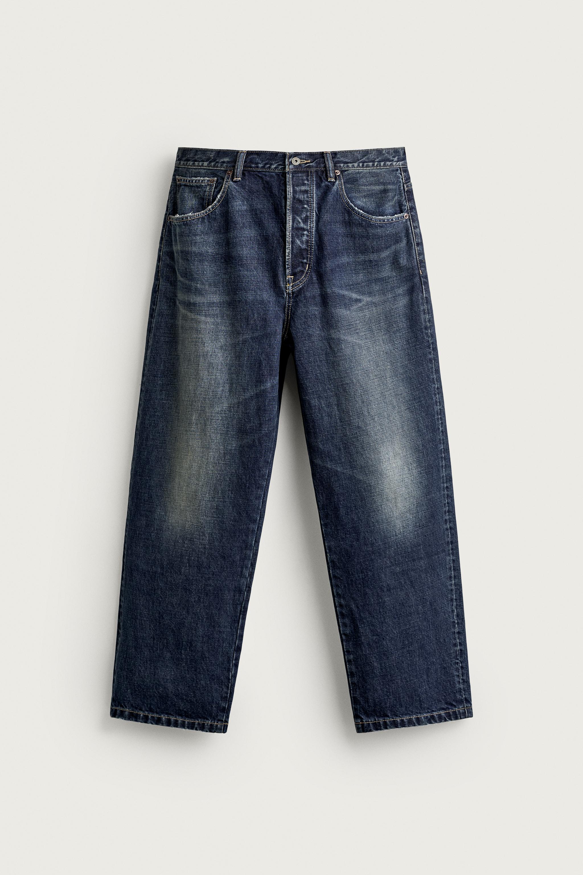 CROPPED BAGGY JEANS